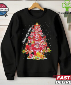 Indiana Hoosiers Christmas Tree With My Indiana Shirt
