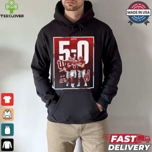Indiana Hoosiers Football 5 0 For The First Time Since 1967 T Shirt