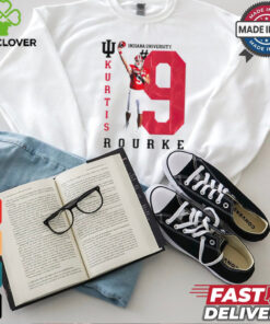 Indiana Hoosiers Football #9 Kurtis Rourke shirt