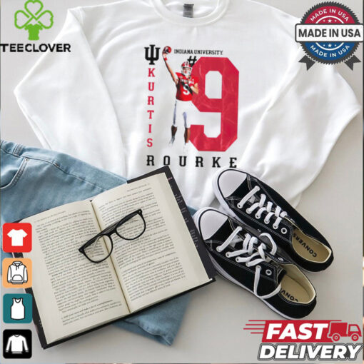 Indiana Hoosiers Football #9 Kurtis Rourke shirt