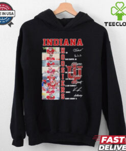 Indiana Hoosiers Football Team Players Signatures Shirt