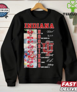 Indiana Hoosiers Football Team Players Signatures Shirt