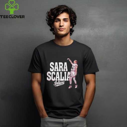 Indiana Hoosiers Sara Scalia Swish T Shirt