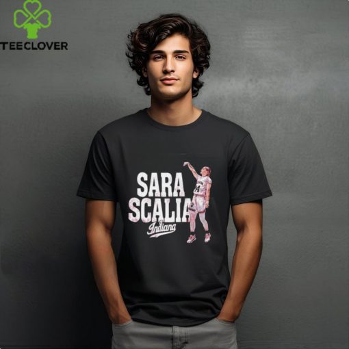 Indiana Hoosiers Sara Scalia Swish T Shirt