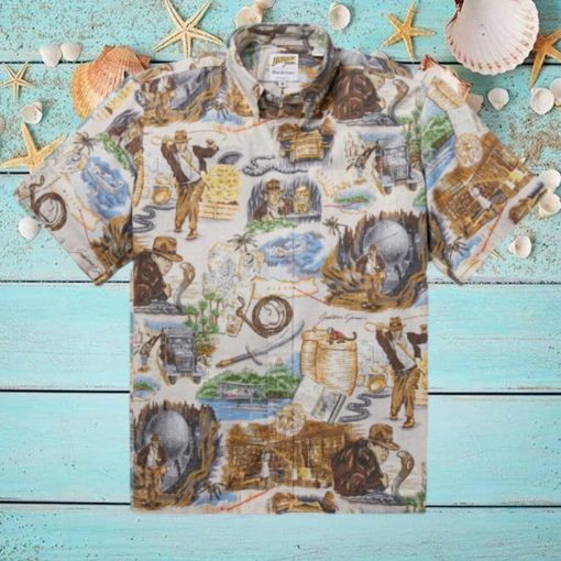 Indiana Jones Raiders Of The Lost Ark Hawaiian Shirt