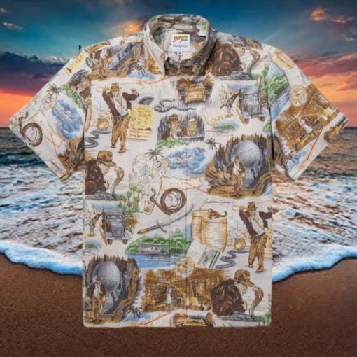 Indiana Jones Raiders Of The Lost Ark Hawaiian Shirt