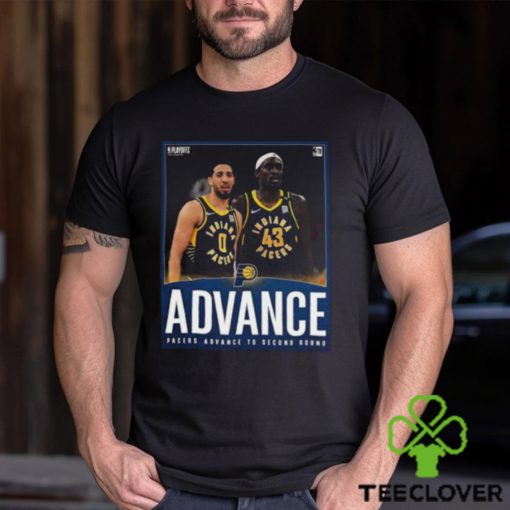 Indiana Pacers Has Been Advanced Pacers Advance To Second Round NBA Playoffs 2024 Classic T Shirt