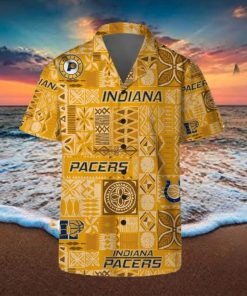 Indiana Pacers Hawaii Set Summer Pattern 3D Hawaiian Shirt And Shorts