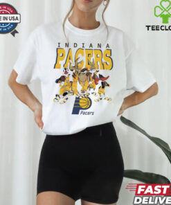 Indiana Pacers Looney Tunes characters NBA basketball shirt