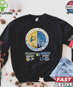 Indiana Pacers On Saturdays X Indianapolis Colts On Sundays Shirt