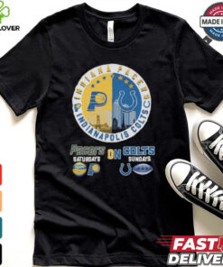 Indiana Pacers On Saturdays X Indianapolis Colts On Sundays Shirt