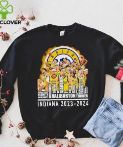 Indiana Pacers men’s basketball 2023 2024 player names skyline city hoodie, sweater, longsleeve, shirt v-neck, t-shirt