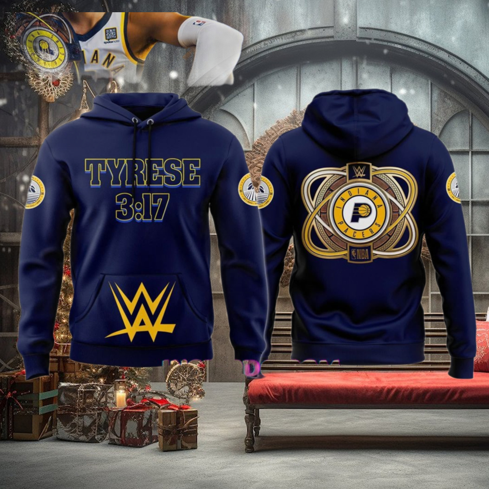Indiana Pacers x WWE Night 2025 Limited Hoodie Indiana Pacers x WWE Night 2025 Limited Hoodie