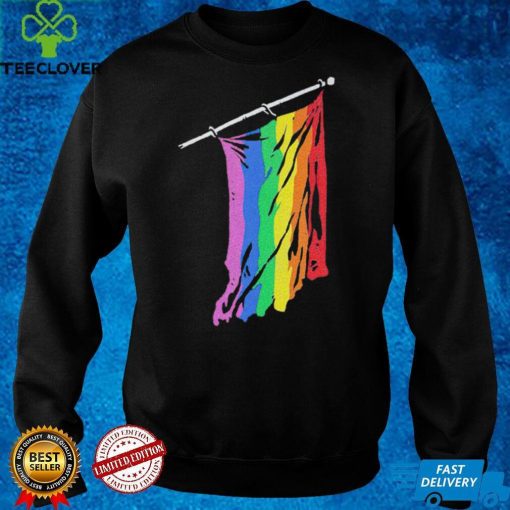 Indiana Pride Flag shirt