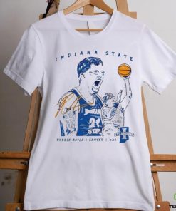 Indiana State Robbie Avila NCAA Basketball signature shirt