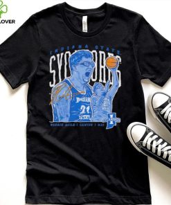 Indiana State Robbie Avila graphic signature shirt