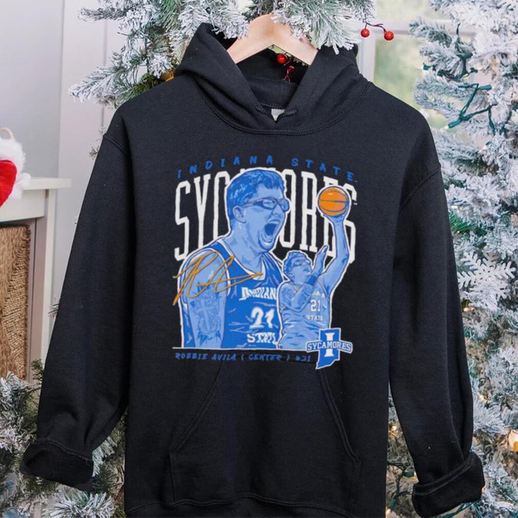 Indiana State Robbie Avila graphic signature shirt Indiana State Robbie Avila graphic signature shirt