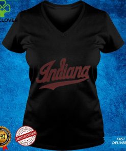 Indiana University Script Logo T Shirt