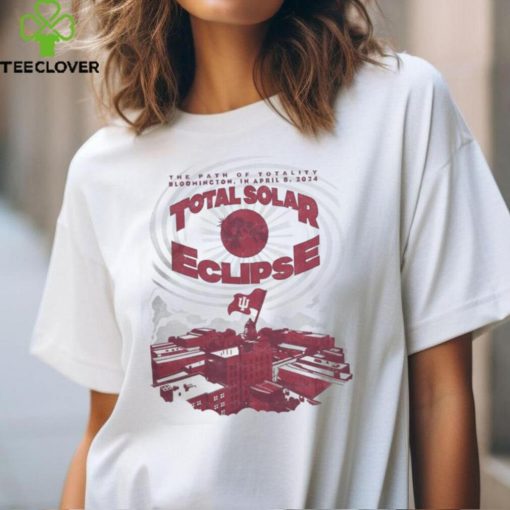 Indiana University Store Indiana Hoosiers City Total Solar Eclipse Oatmeal T Shirt