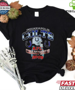 Indianapolis Colts AFC Champions 2009 vintage shirt