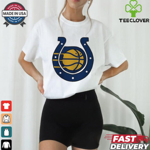 Indianapolis Colts And Los Angeles Lakers Combined NFL x NBA Logos Indianapolis Sport Teams shirt