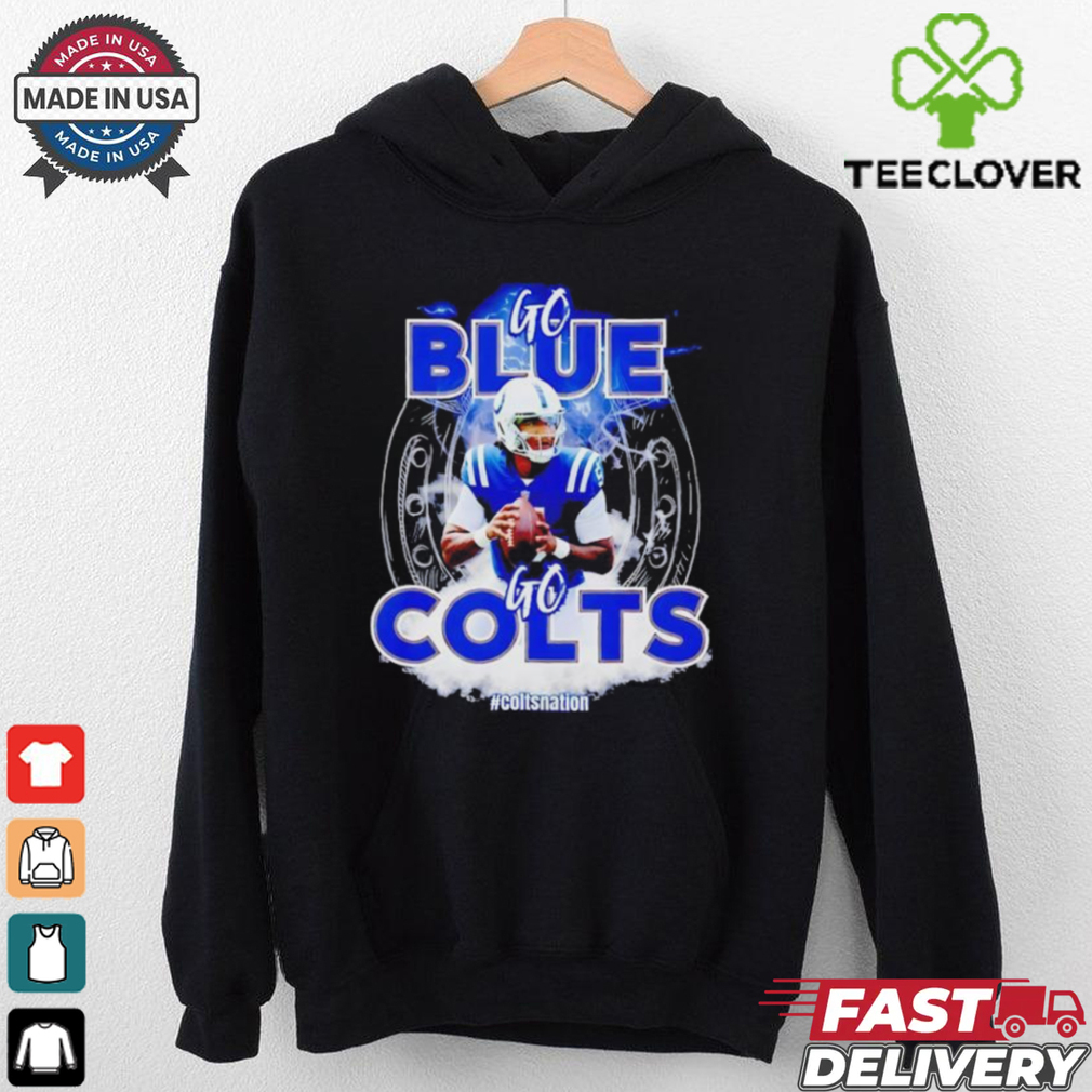 Indianapolis Colts Anthony Richardson Go Blue Go Colts NFL Football Fan shirt Indianapolis Colts Anthony Richardson Go Blue Go Colts NFL Football Fan shirt