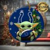 Atlanta Braves MLB Grinch Candy Cane Personalized Xmas Gifts Christmas Tree Decorations Ornament