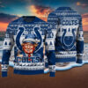 Cincinnati Bengals Christmas Donald Trump Knitted Sweater