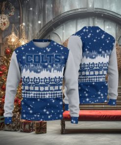 Indianapolis Colts Christmas Forest Hot Trending Ugly Sweater For Fans