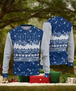 Indianapolis Colts Christmas Forest Hot Trending Ugly Sweater For Fans