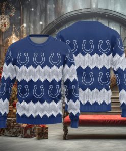 Indianapolis Colts Christmas Pattern Knitted Sweater