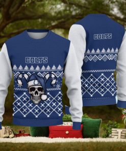 Indianapolis Colts Christmas Skull Hot Trending Ugly Sweater For Real Fans