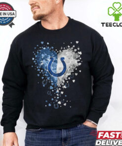 Indianapolis Colts Crystal Heart Shirt