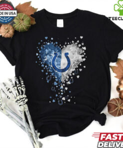 Indianapolis Colts Crystal Heart Shirt