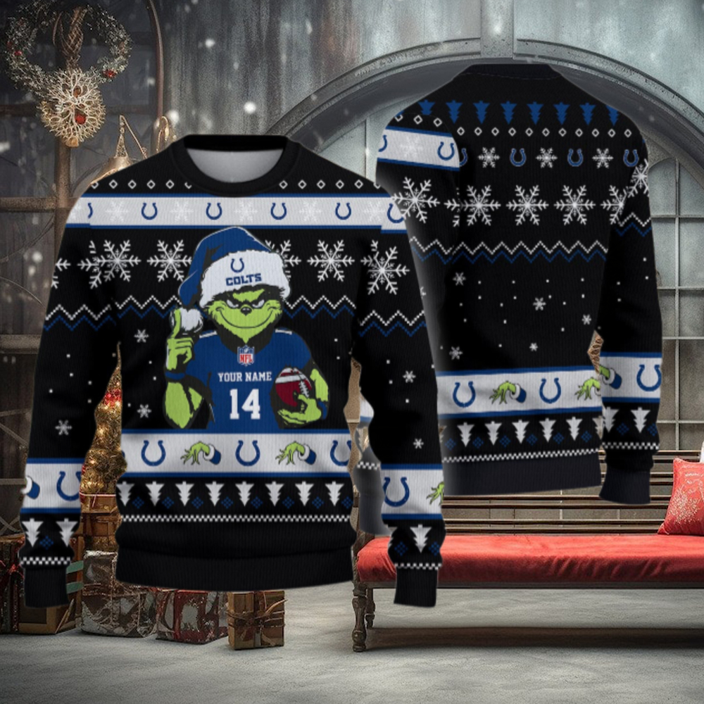 Indianapolis Colts Custom Chrismas Ugly Sweater Indianapolis Colts Custom Chrismas Ugly Sweater