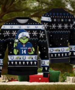 Indianapolis Colts Custom Chrismas Ugly Sweater