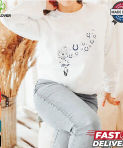 Indianapolis Colts Floral Dandelion Shirt