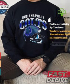 Indianapolis Colts Gradient Helmet T shirt 1 Indianapolis Colts Gradient Helmet T shirt