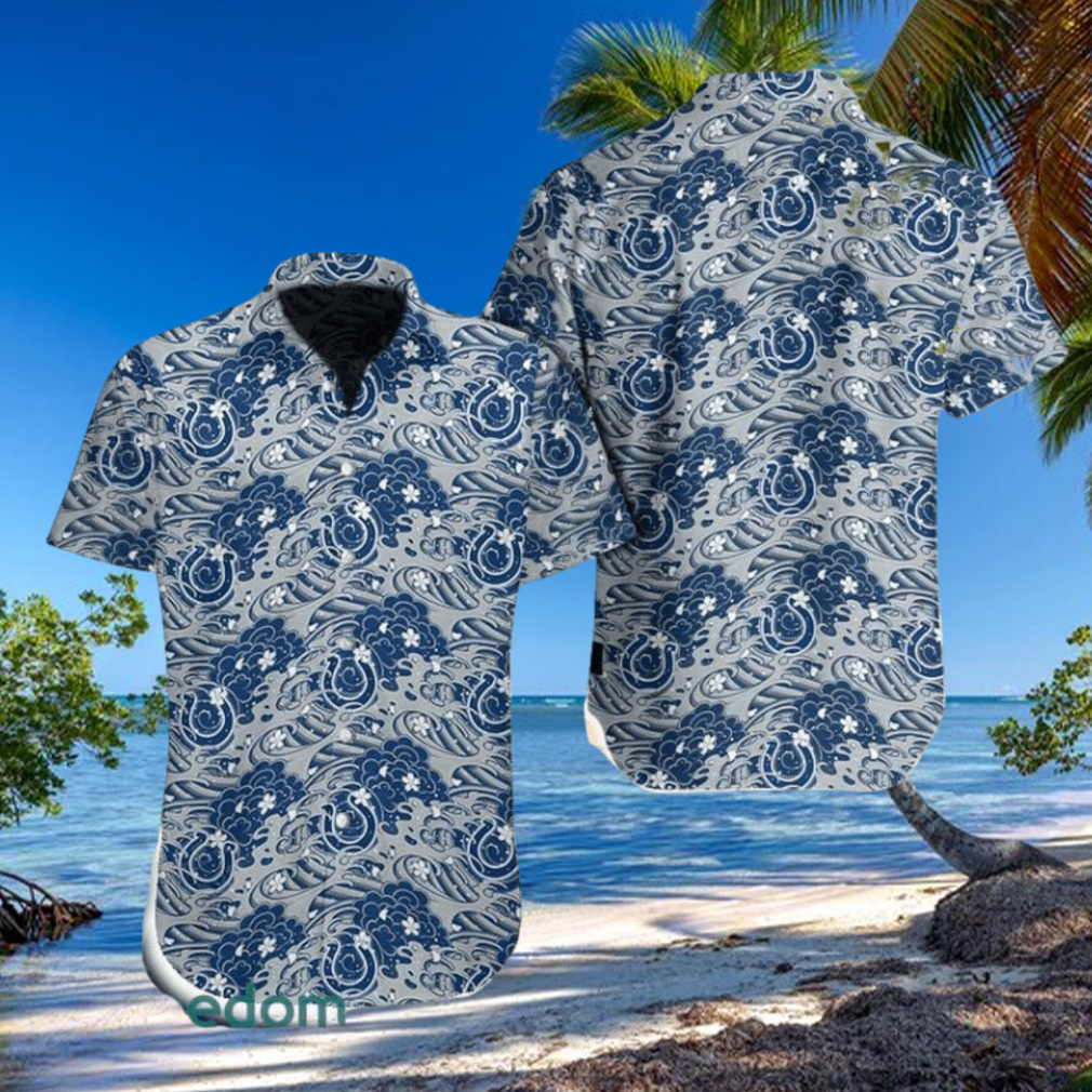 20% OFF Indianapolis Colts Hawaiian Shirt Tropical Flower Short Sleeve – 4  Fan Shop