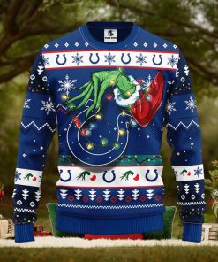 Indianapolis Colts Grinch Christmas Ugly Sweater