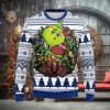 Jacksonville Jaguars 12 Grinch Xmas Day Christmas Ugly Sweater