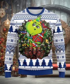 Indianapolis Colts Grinch Hug Christmas Ugly Sweater