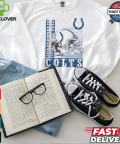 Indianapolis Colts Helmet Dash T Shirt