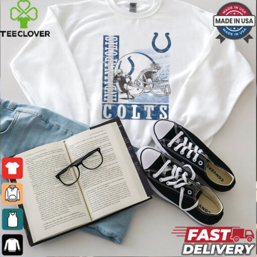 Indianapolis Colts Helmet Dash T Shirt