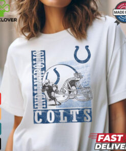 Indianapolis Colts Helmet Dash T Shirt