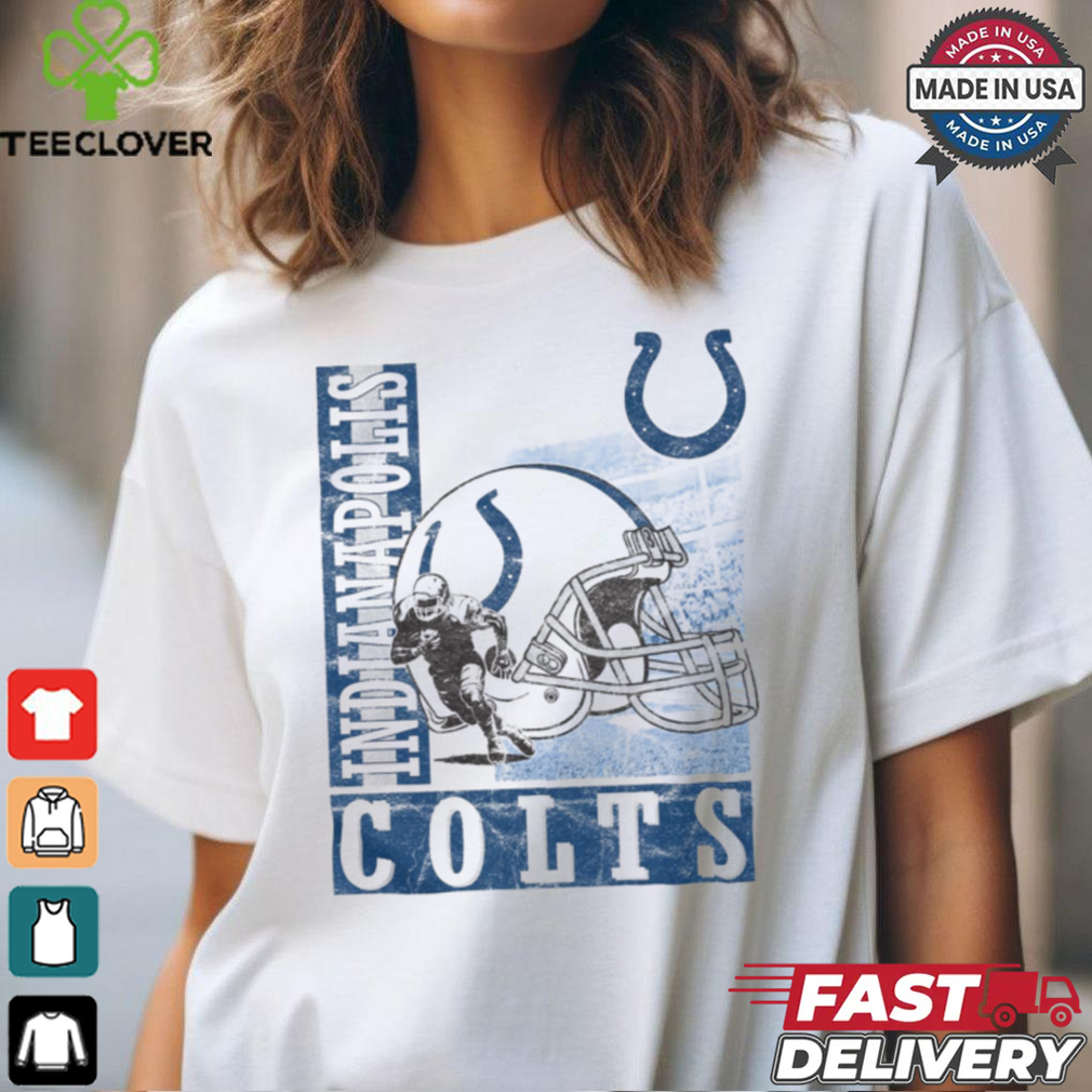 Indianapolis Colts Helmet Dash T Shirt Indianapolis Colts Helmet Dash T Shirt