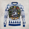 MLB Atlanta Braves Grinch Christmas Sweater Design