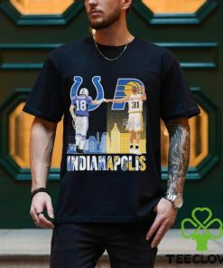 Indianapolis Colts Manking And Indiana Pacers Miller T Shirt