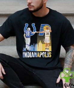 Indianapolis Colts Manking And Indiana Pacers Miller T Shirt