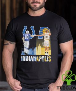 Indianapolis Colts Manking And Indiana Pacers Miller T Shirt